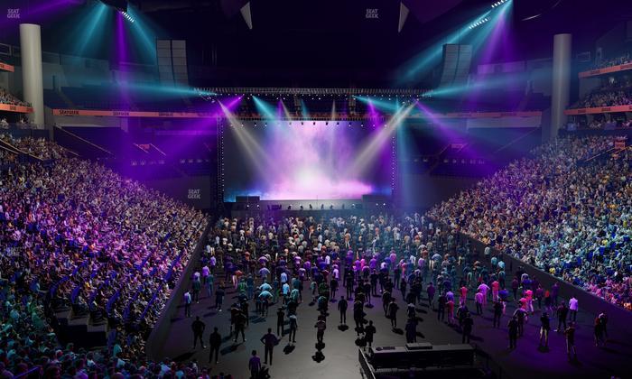 Bridgestone Arena - Section 120 Seat View