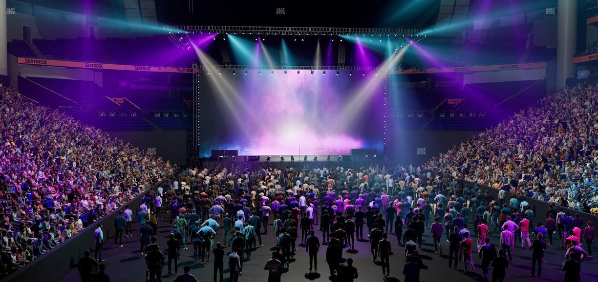 Bridgestone Arena - Section 120 Seat View