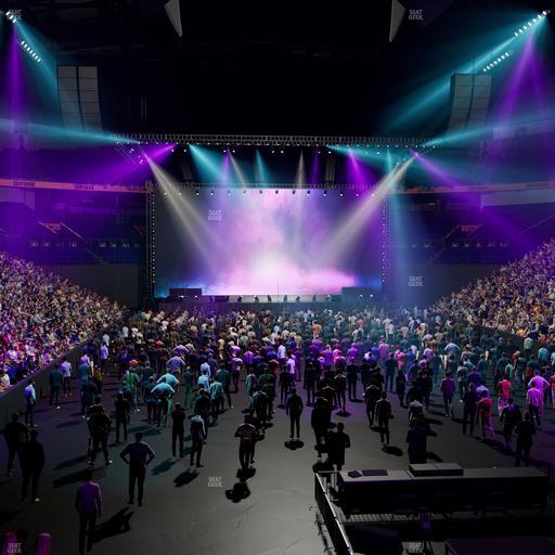 Bridgestone Arena - Section 120 Seat View