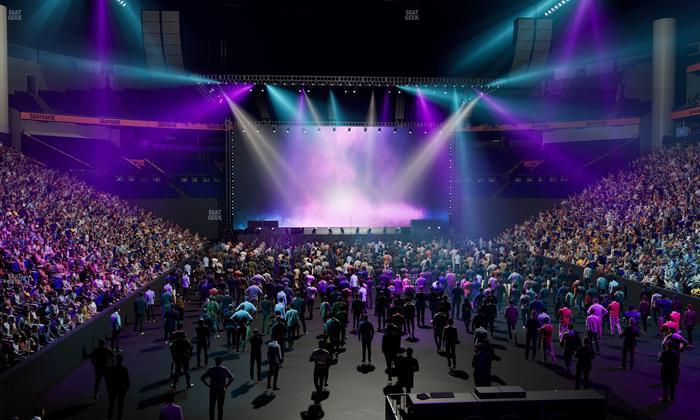 Bridgestone Arena - Section 120 Seat View