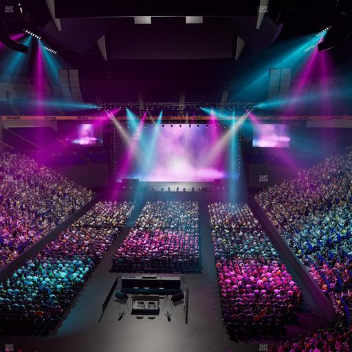 Bridgestone Arena - Section 201 Seat View