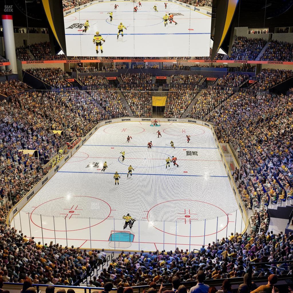 Bridgestone Arena - Section 201 Seat View