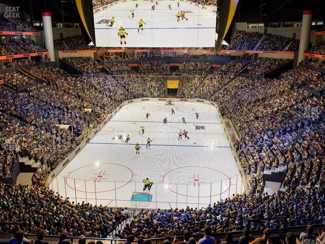 Bridgestone Arena - Section 201 Seat View