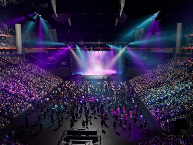 Bridgestone Arena - Section 201 Seat View