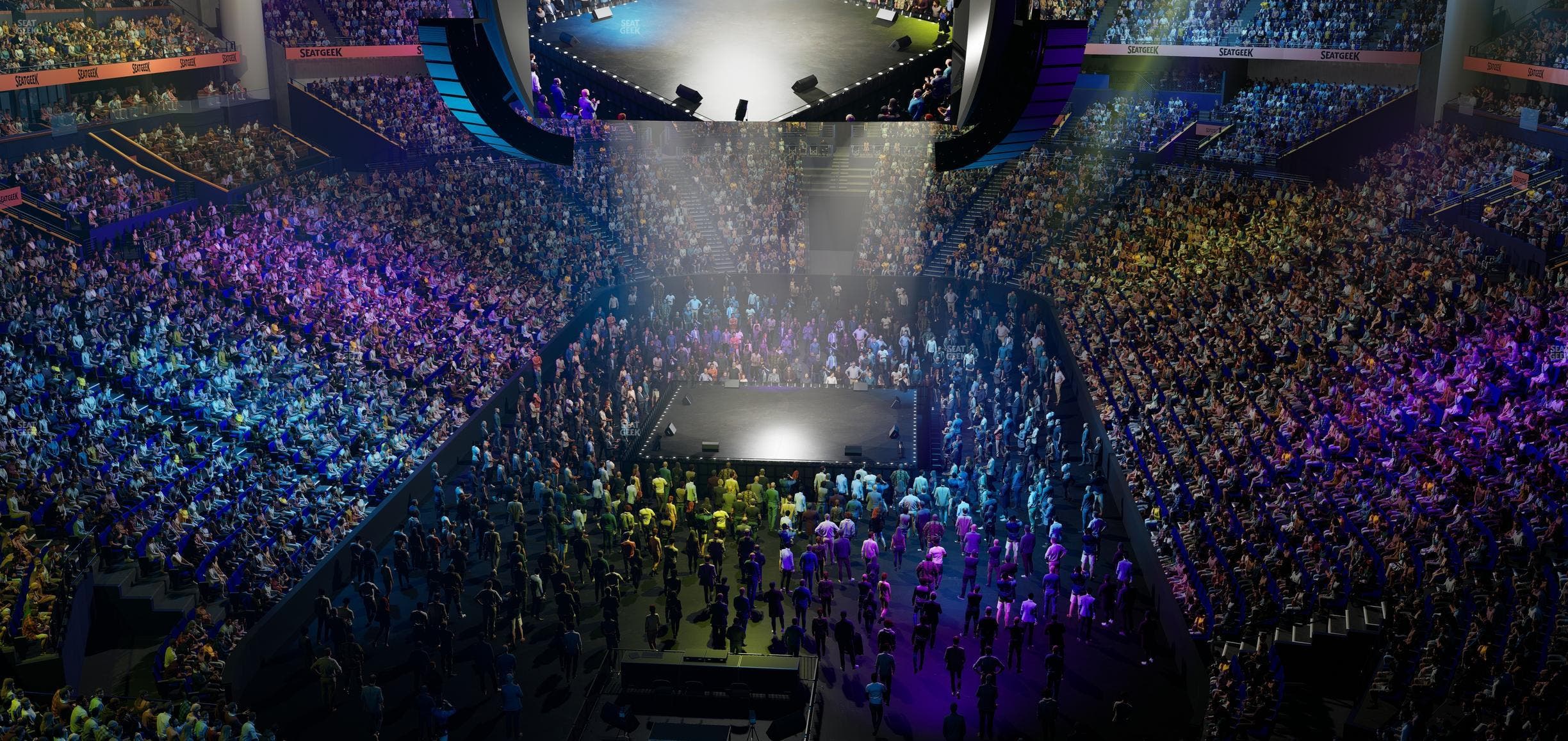 Bridgestone Arena - Section 201 Seat View