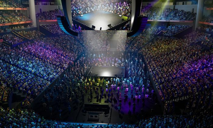 Bridgestone Arena - Section 201 Seat View