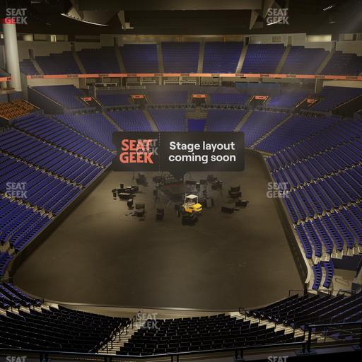 Bridgestone Arena - Section 201 Seat View