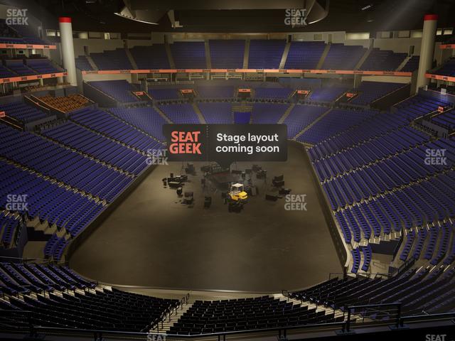 Bridgestone Arena - Section 201 Seat View