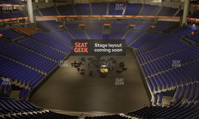 Bridgestone Arena - Section 201 Seat View