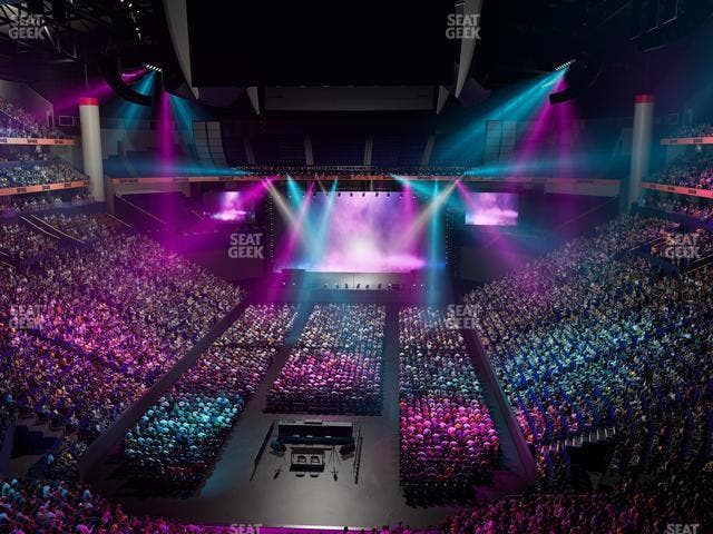 Bridgestone Arena - Section 201 Seat View