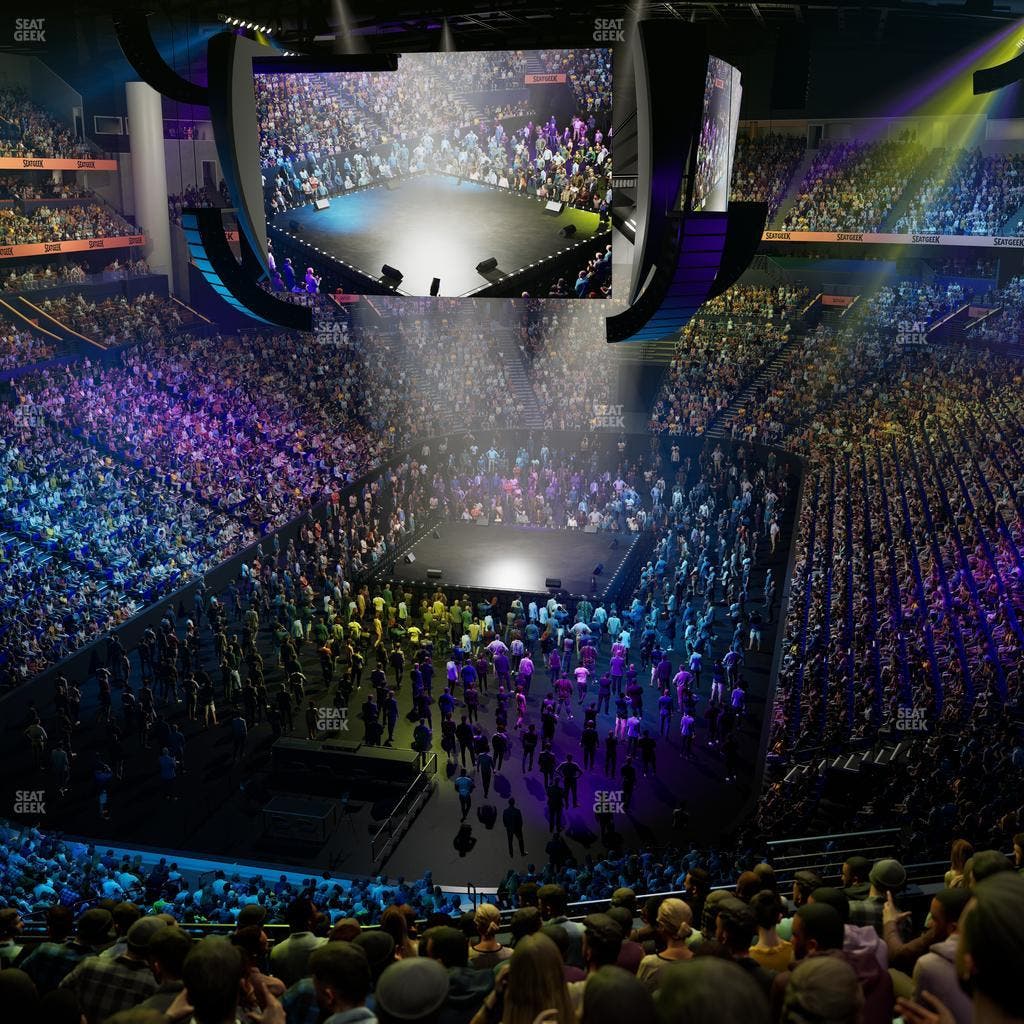 Bridgestone Arena - Section 202 Seat View