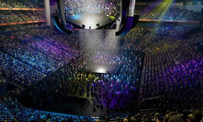 Bridgestone Arena - Section 202 Seat View