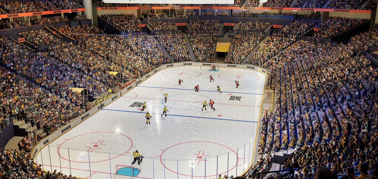 Bridgestone Arena - Section 202 Seat View