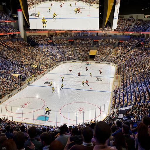 Bridgestone Arena - Section 202 Seat View
