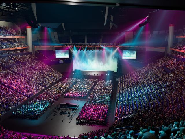 Bridgestone Arena - Section 202 Seat View Bridgestone Arena - Section 202 Seat View