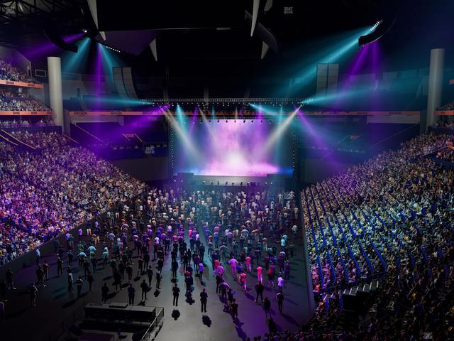 Bridgestone Arena - Section 202 Seat View