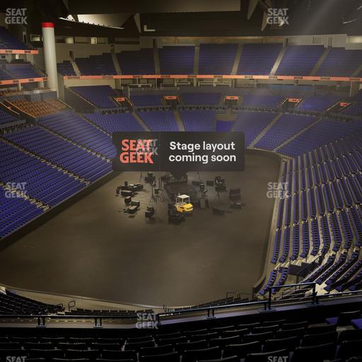 Bridgestone Arena - Section 202 Seat View