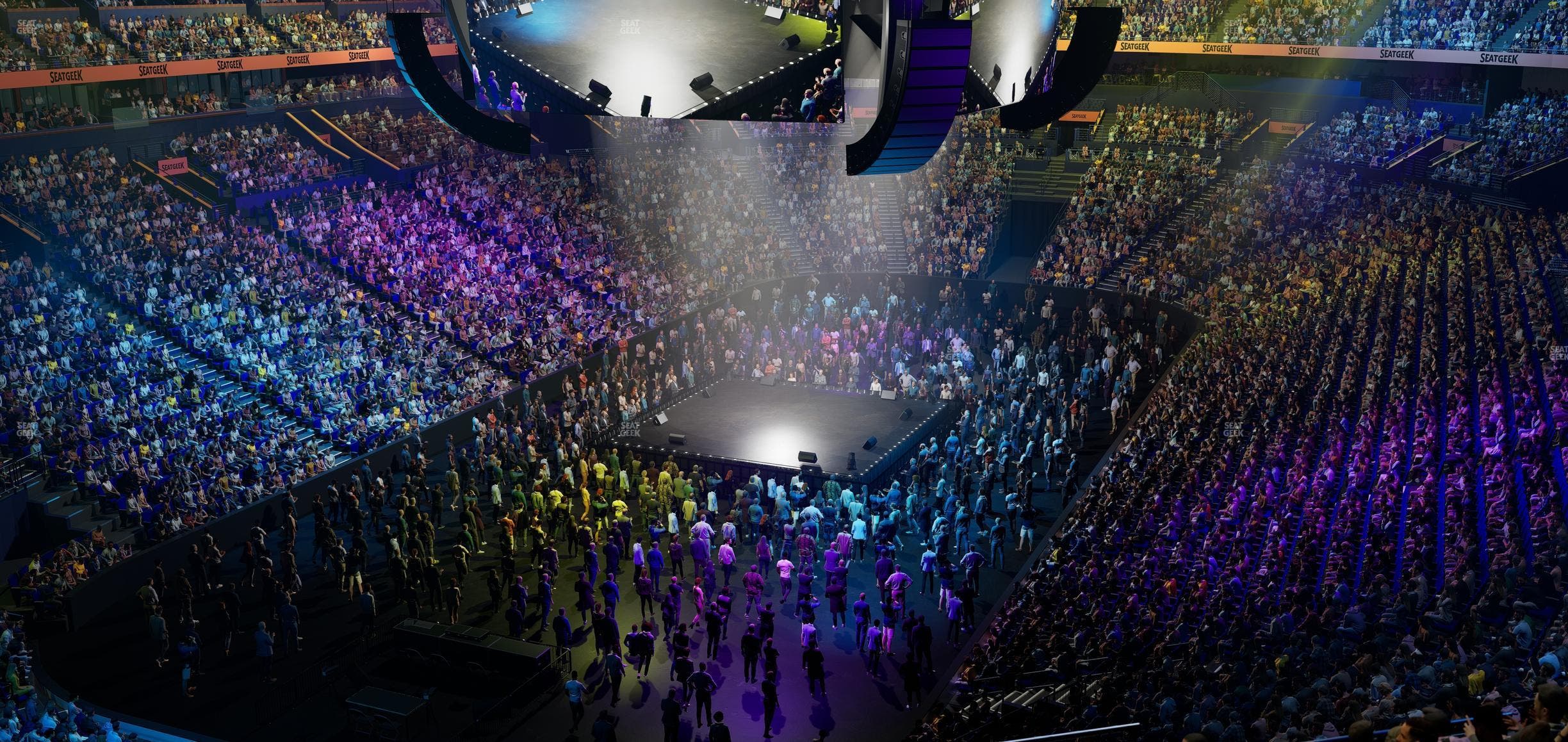 Bridgestone Arena - Section 203 Seat View