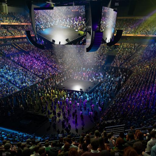 Bridgestone Arena - Section 203 Seat View