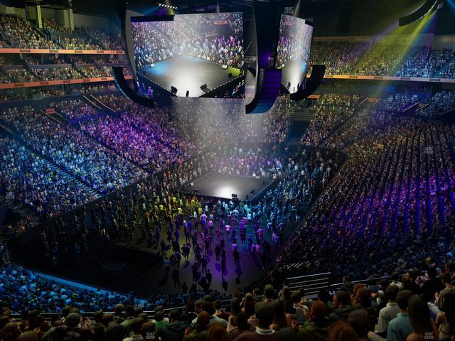 Bridgestone Arena - Section 203 Seat View