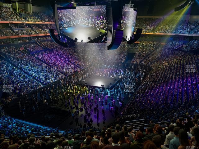 Bridgestone Arena - Section 203 Seat View