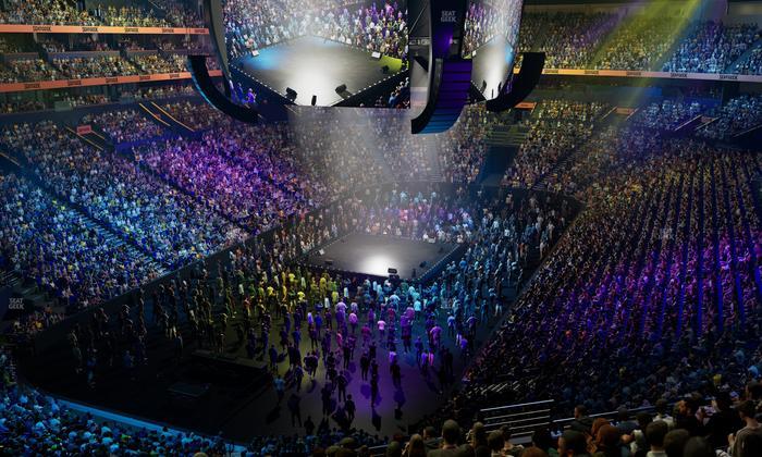 Bridgestone Arena - Section 203 Seat View