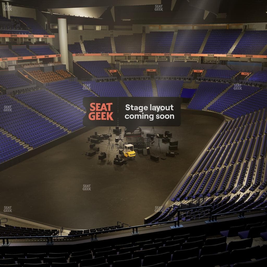 Bridgestone Arena - Section 203 Seat View