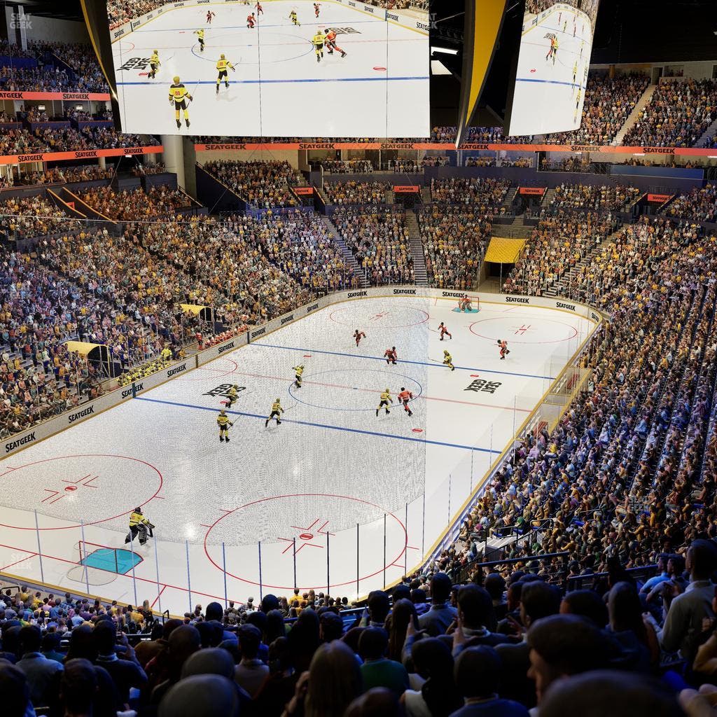 Bridgestone Arena - Section 203 Seat View