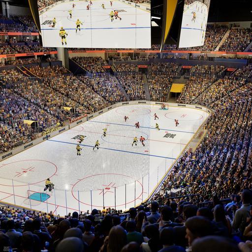 Bridgestone Arena - Section 203 Seat View