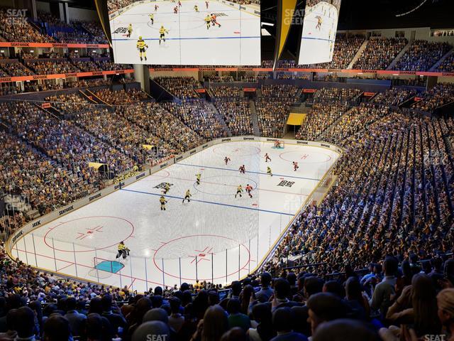 Bridgestone Arena - Section 203 Seat View
