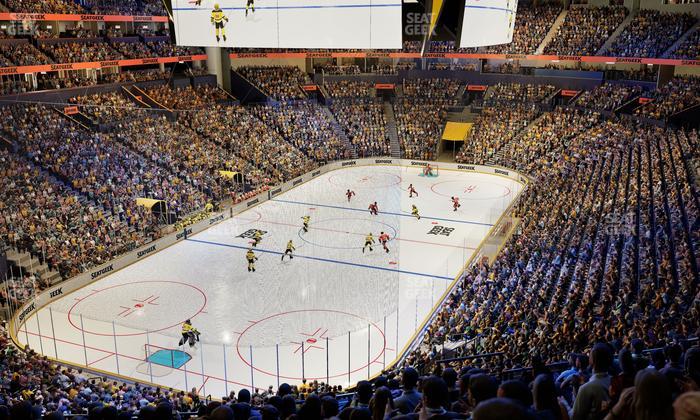 Bridgestone Arena - Section 203 Seat View