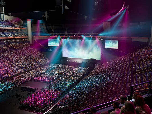 Bridgestone Arena - Section 204 Seat View Bridgestone Arena - Section 204 Seat View