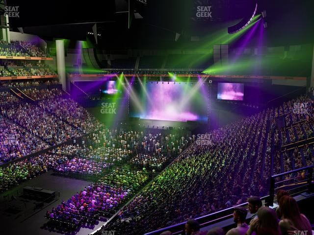 Bridgestone Arena - Section 204 Seat View