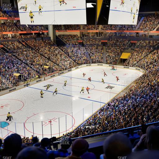 Bridgestone Arena - Section 204 Seat View