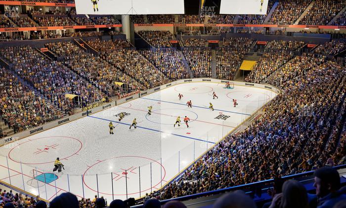 Bridgestone Arena - Section 204 Seat View