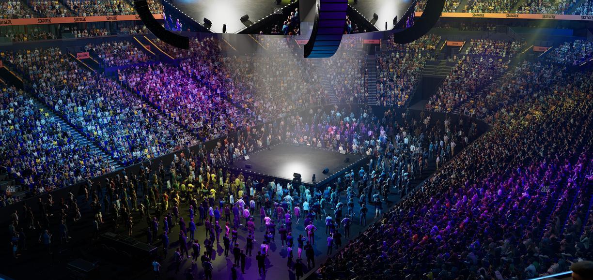 Bridgestone Arena - Section 204 Seat View