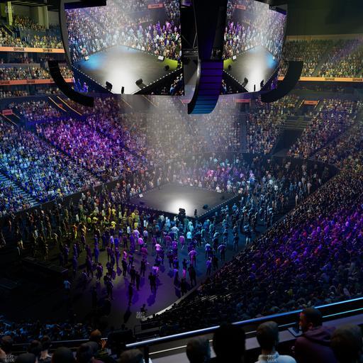 Bridgestone Arena - Section 204 Seat View