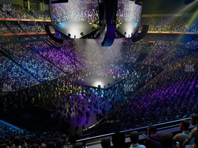 Bridgestone Arena - Section 204 Seat View