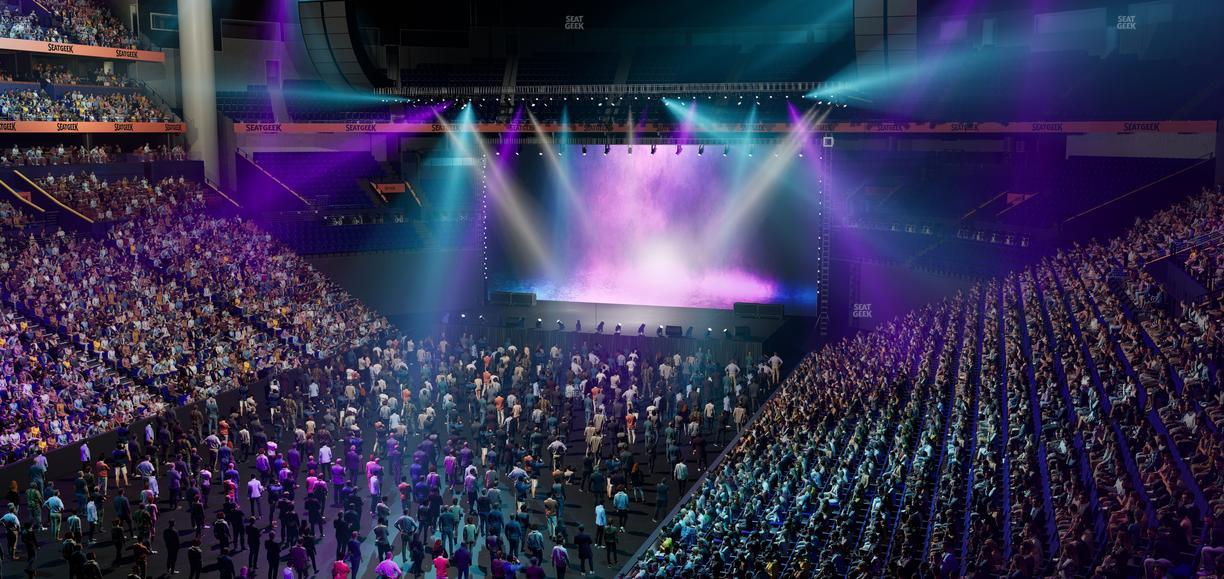 Bridgestone Arena - Section 204 Seat View