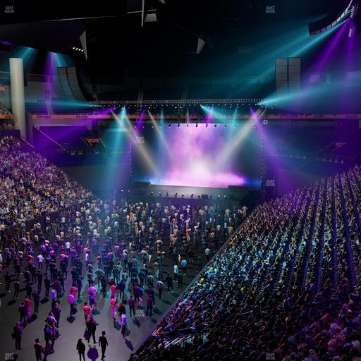 Bridgestone Arena - Section 204 Seat View