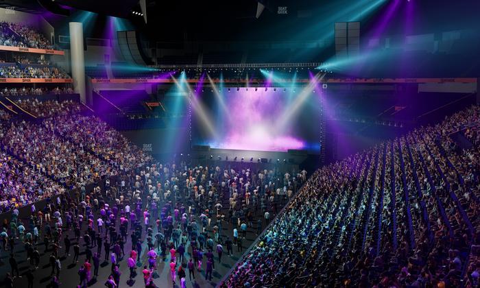 Bridgestone Arena - Section 204 Seat View