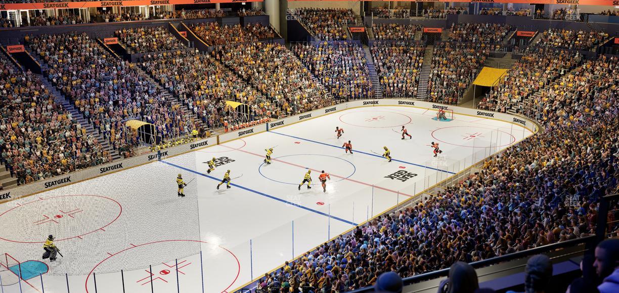 Bridgestone Arena - Section 205 Seat View