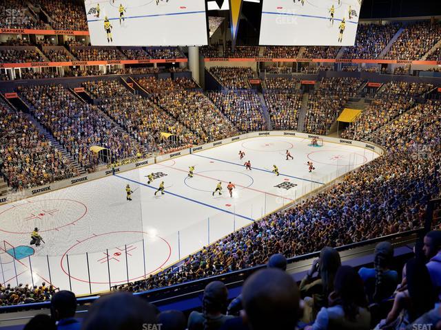 Bridgestone Arena - Section 205 Seat View
