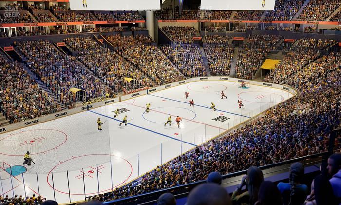 Bridgestone Arena - Section 205 Seat View
