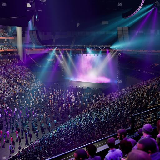 Bridgestone Arena - Section 205 Seat View