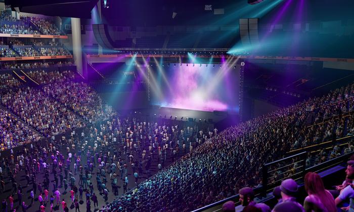 Bridgestone Arena - Section 205 Seat View