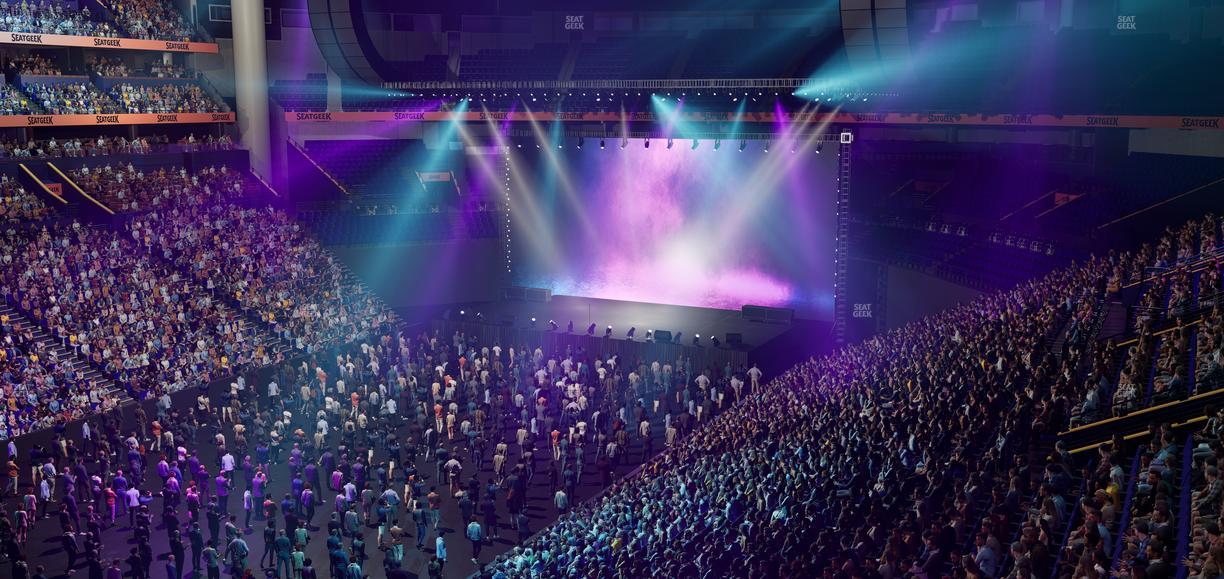 Bridgestone Arena - Section 205 Seat View