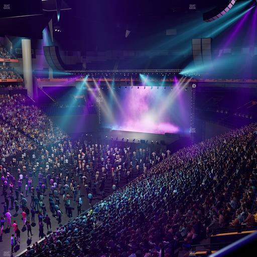 Bridgestone Arena - Section 205 Seat View
