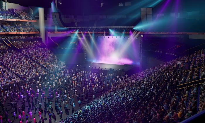 Bridgestone Arena - Section 205 Seat View