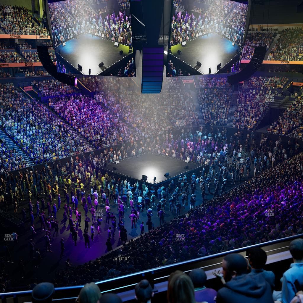 Bridgestone Arena - Section 205 Seat View